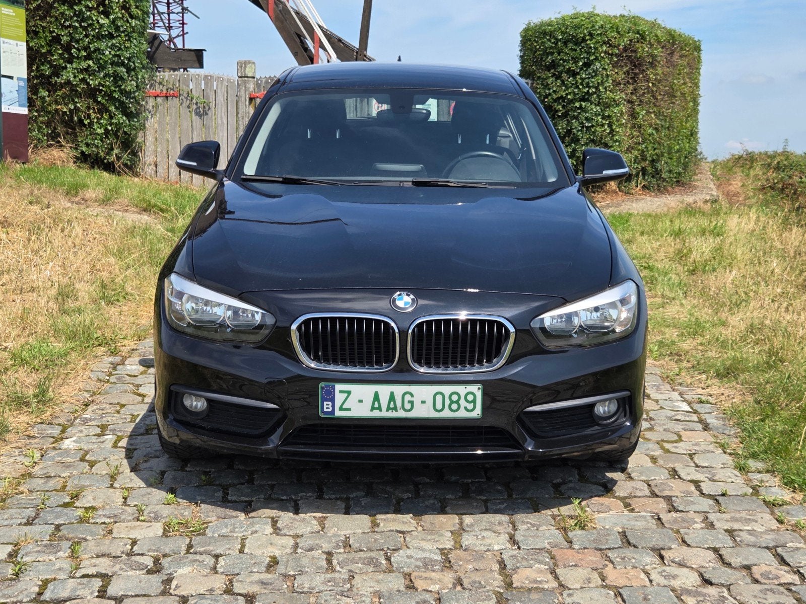 BMW 116i / navi /airco/zetelverwarming, Zwart, Bedrijf, 5 deurs, Onderhoudsboekje