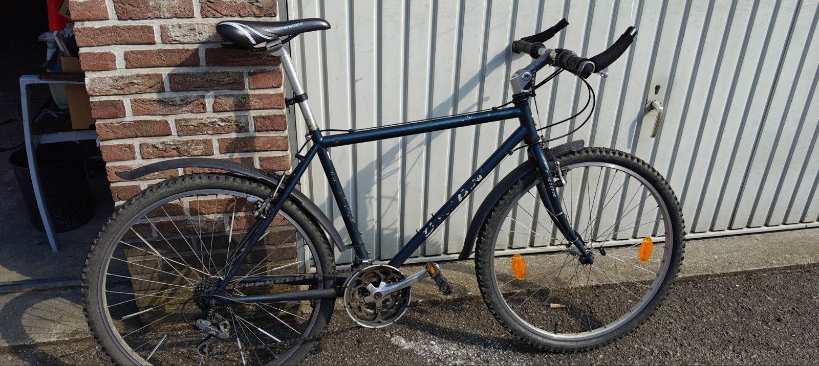 Vintage union fiets, deels omgebouwd voor terrein fietsen., Fietsen en Brommers, Gebruikt, 26 inch, Velgrem, 49 tot 53 cm