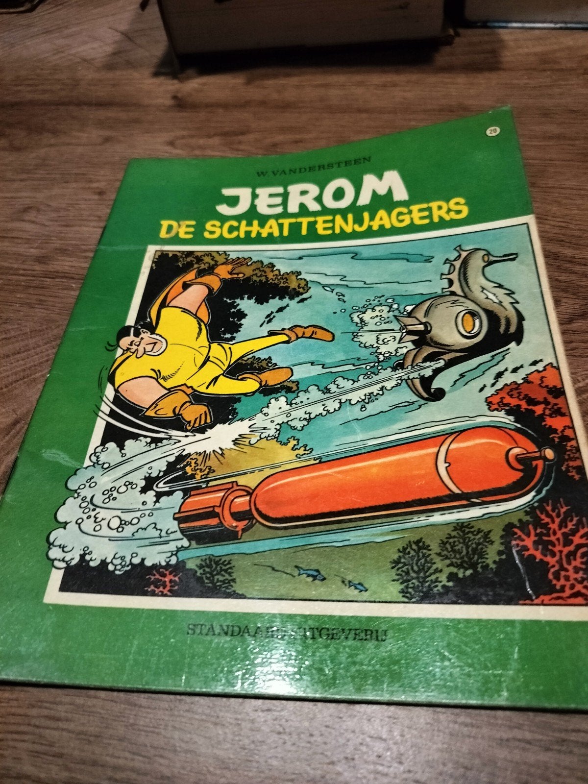 Oude Jerom stripverhalen, Ophalen