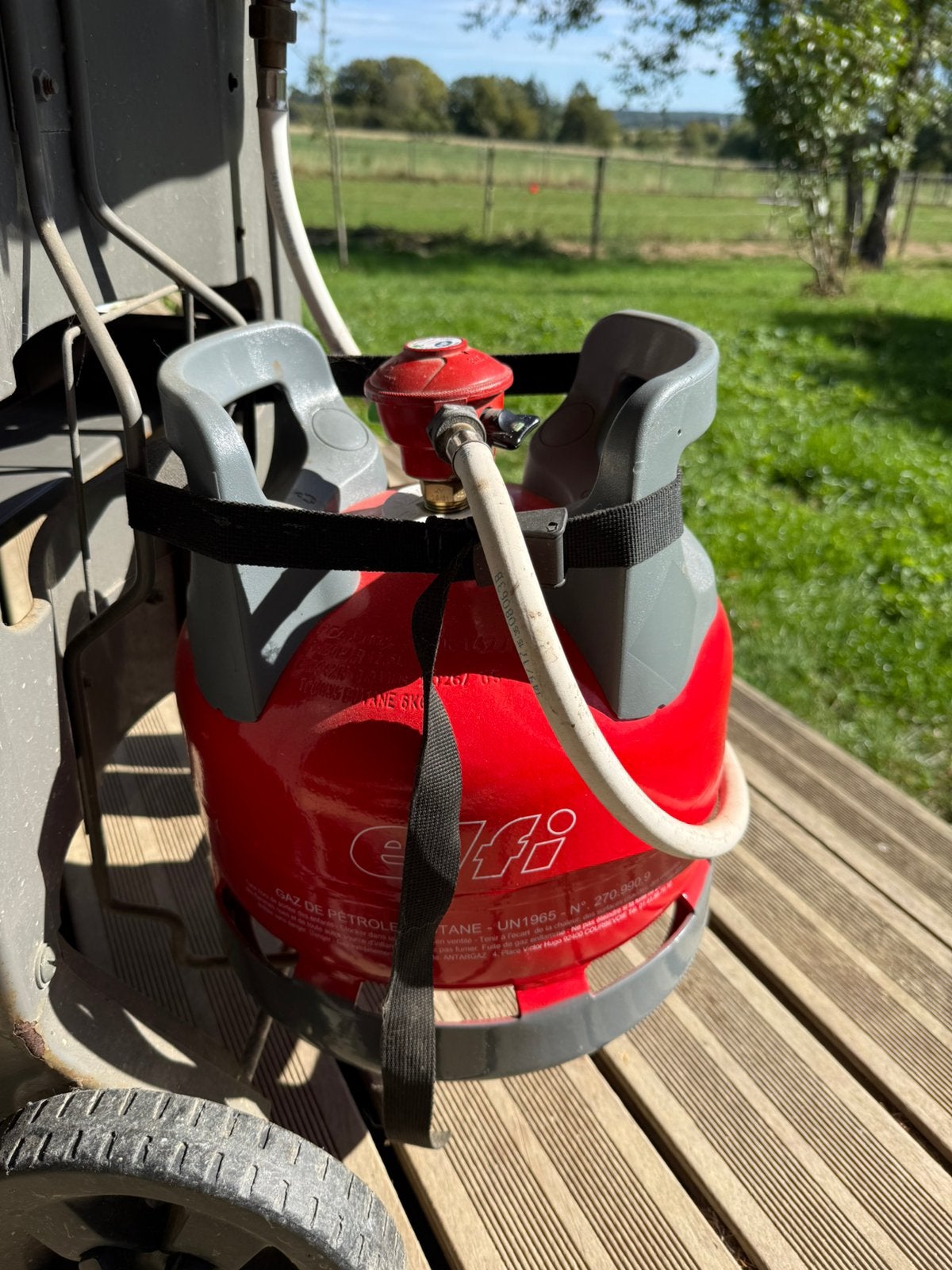 Barbecue Gaz Weber, Tuin en Terras, Ophalen, Gebruikt