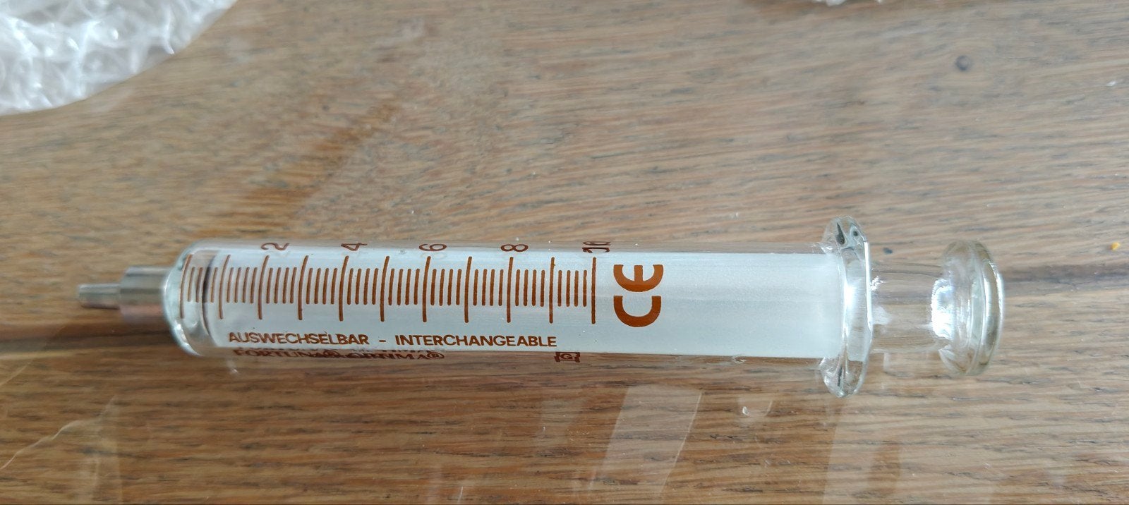 3 Duitse glazen spuiten. In perfecte staat., Verzenden