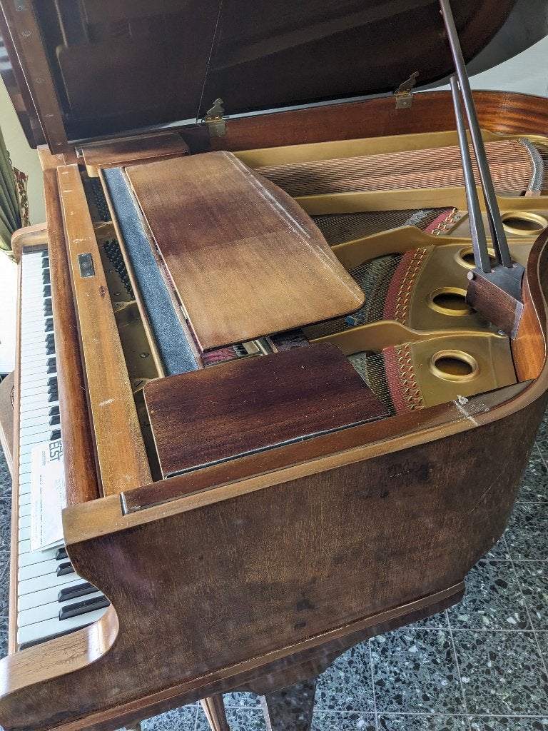 Piano, Musique & Instruments, Enlèvement, Utilisé, Brun, Piano