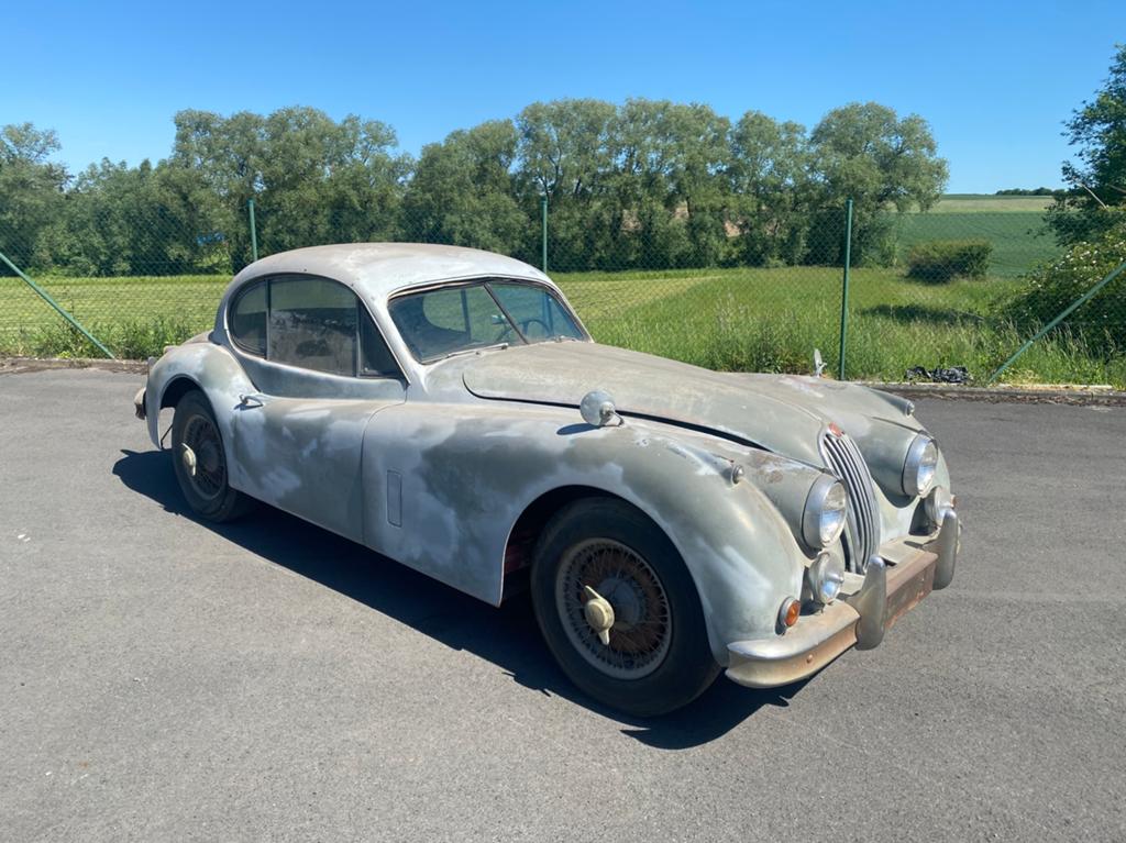 Jaguar XK 140FHC, Auto's, Jaguar, XK, 4 zetels, Achterwielaandrijving, Leder