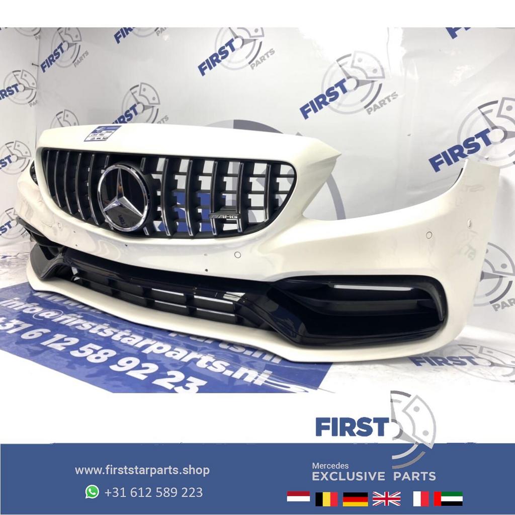 A205 C205 C63S COUPÉ CABRIO FACELIFT AMG VOORBUMPER WIT COMP, Auto-onderdelen, Gebruikt, -, Voor, Ophalen of Verzenden