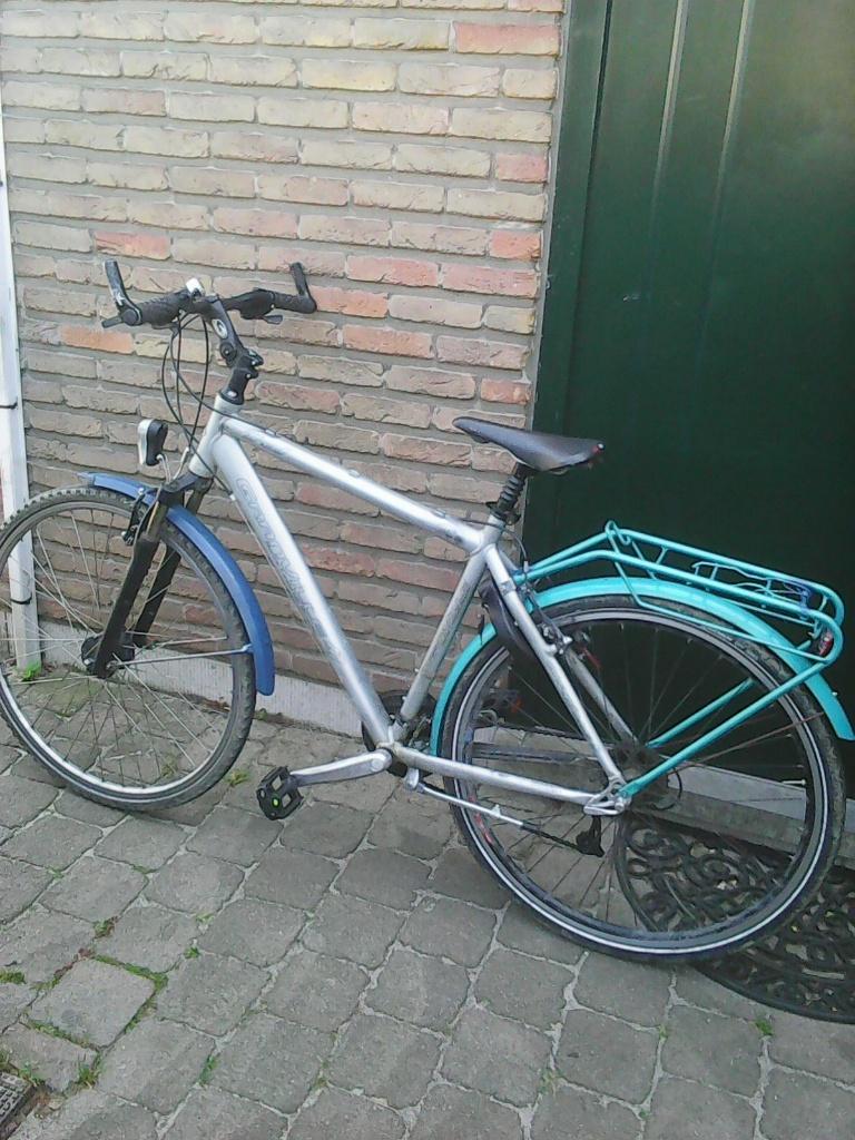 herenfiets granville 28 inch aluminium, Fietsen en Brommers, Ophalen, Velgrem, Versnellingen, Zo goed als nieuw