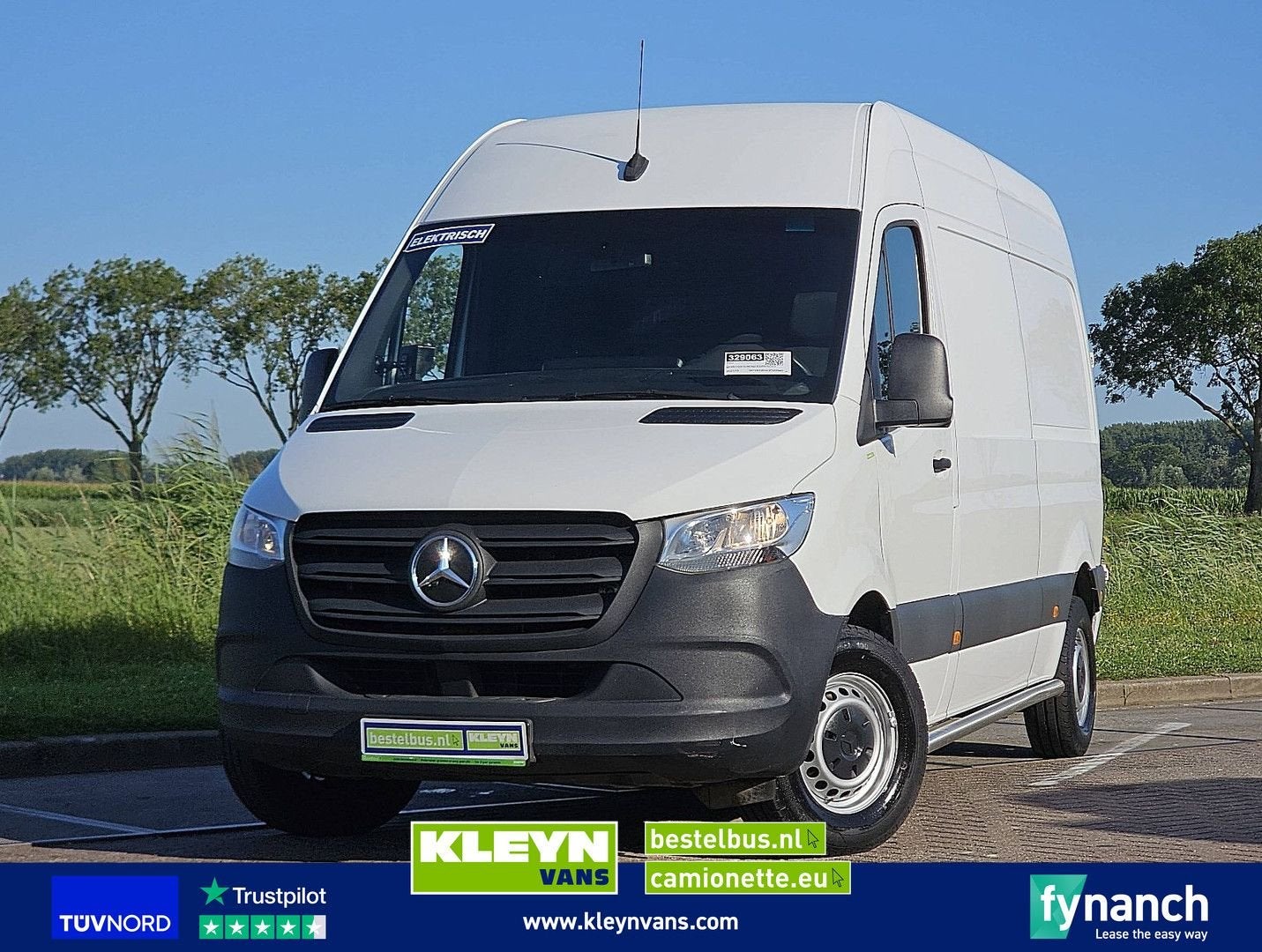 Mercedes-Benz ESPRINTER 55 kWh 168 km wltp, Auto's, Bestelwagens en Lichte vracht, Automaat, ABS, Wit, Mercedes-Benz