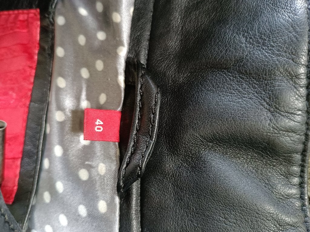 Kort leren jasje - 40., Vêtements | Femmes, Vestes & Costumes, Taille 38/40 (M), Comme neuf, Enlèvement, Manteau