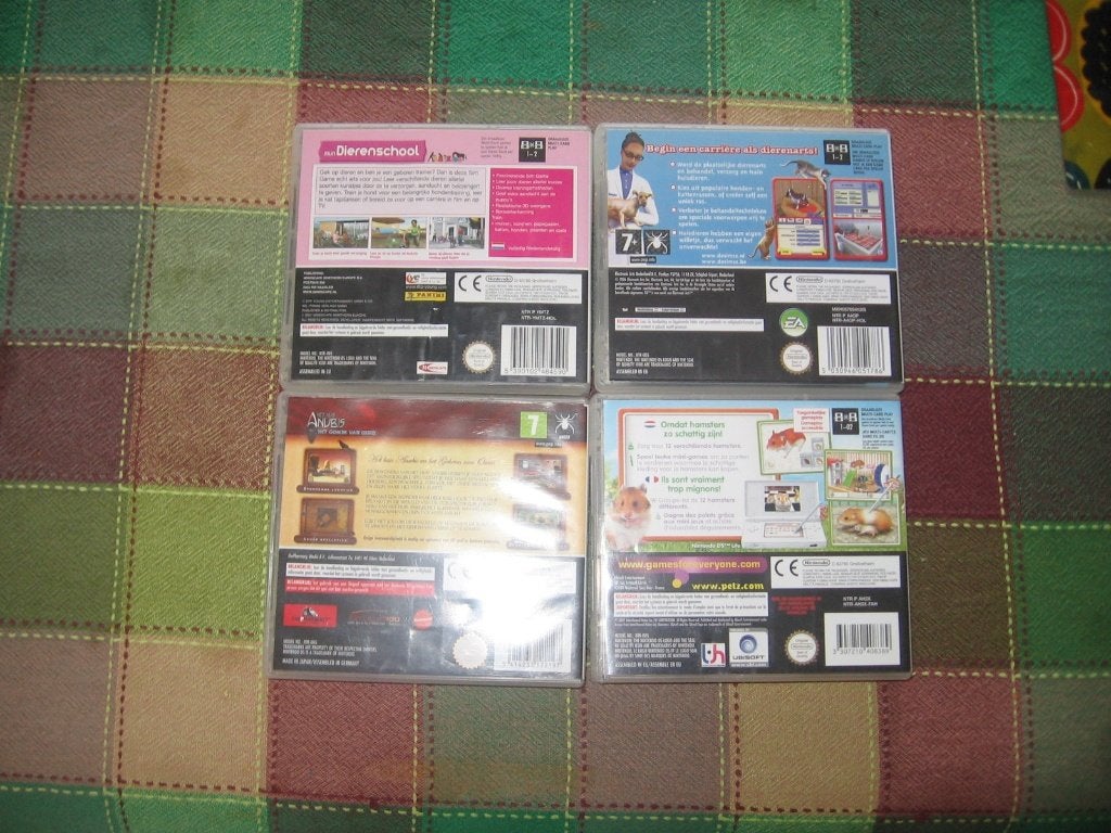 4 nintendo ds spelen voor 20 € samen, Enlèvement, Comme neuf