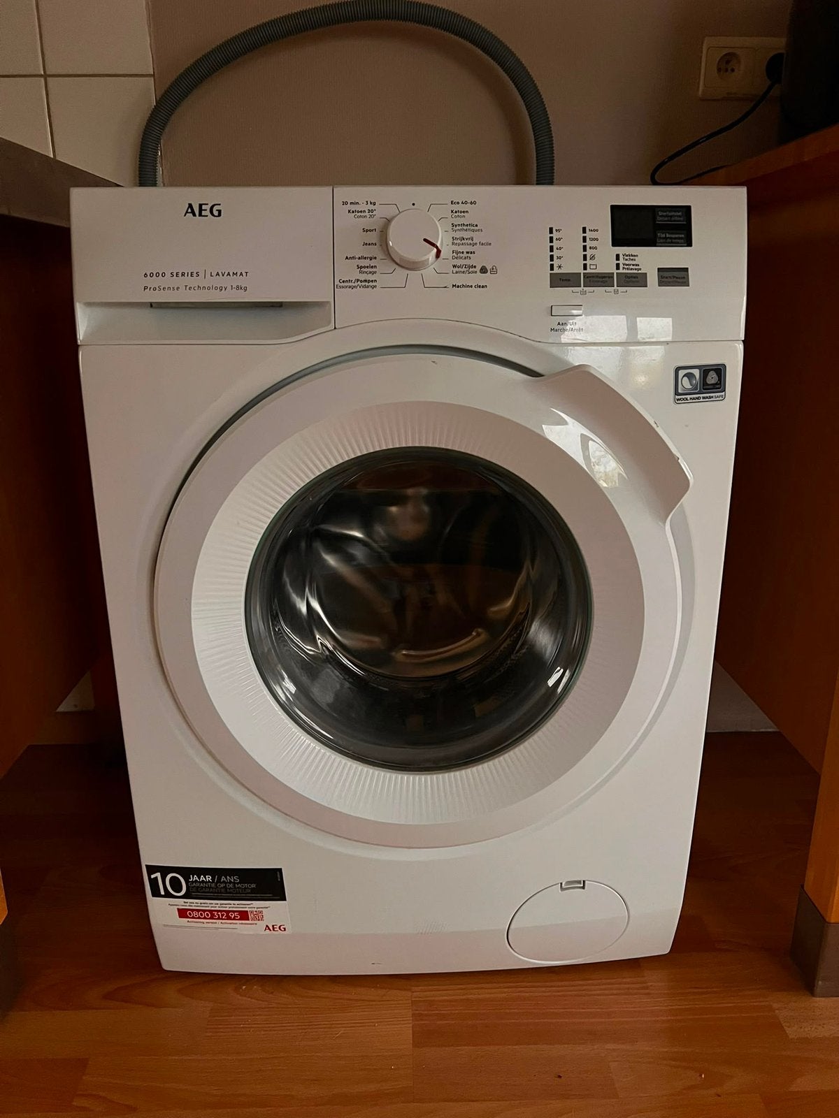 Wasmachine AEG 6000 series, Elektronische apparatuur, Wasmachines, Ophalen, Zo goed als nieuw