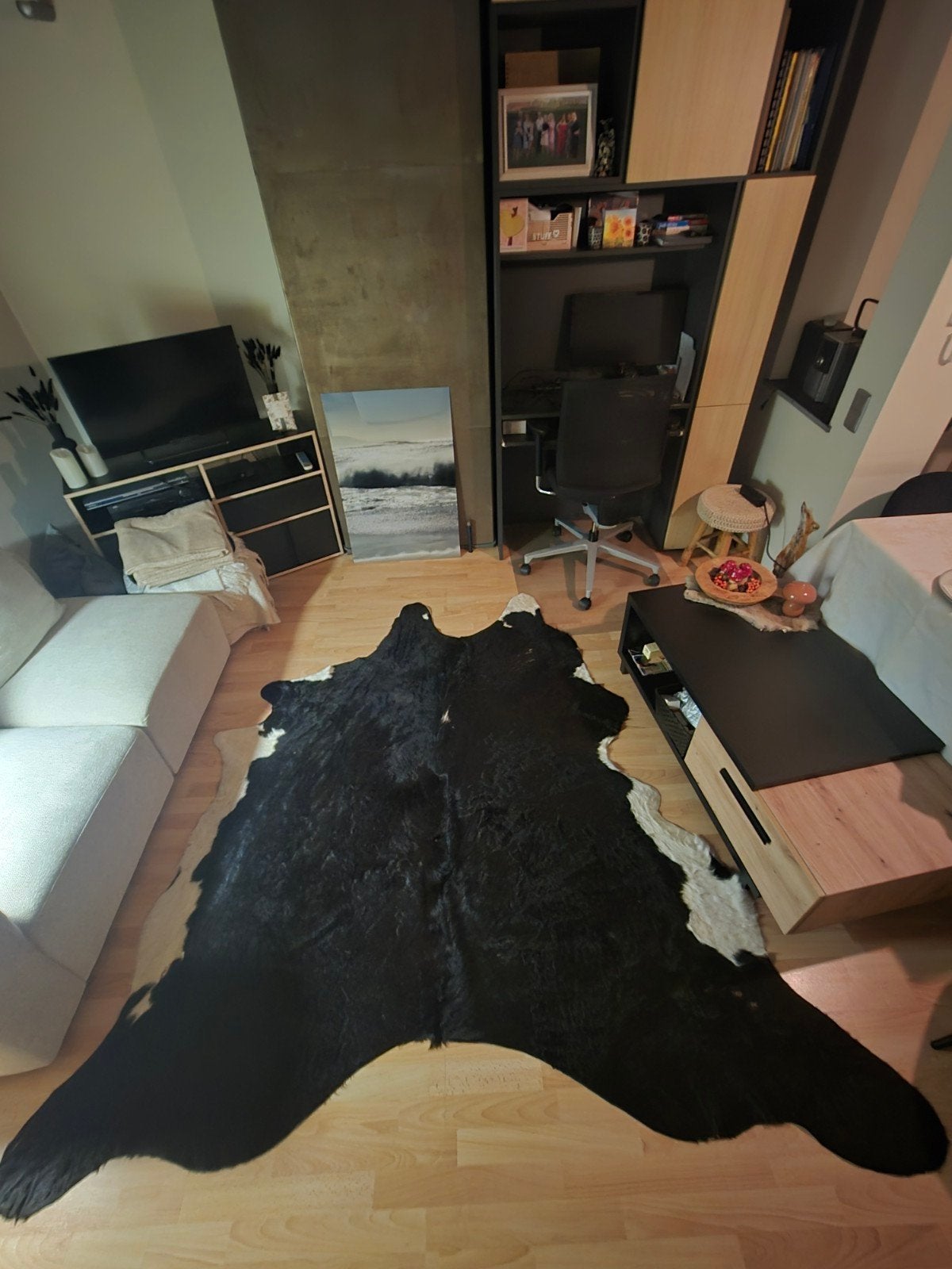 Peau de vache Koldby - Noir (Marque : IKEA), Enlèvement, Noir