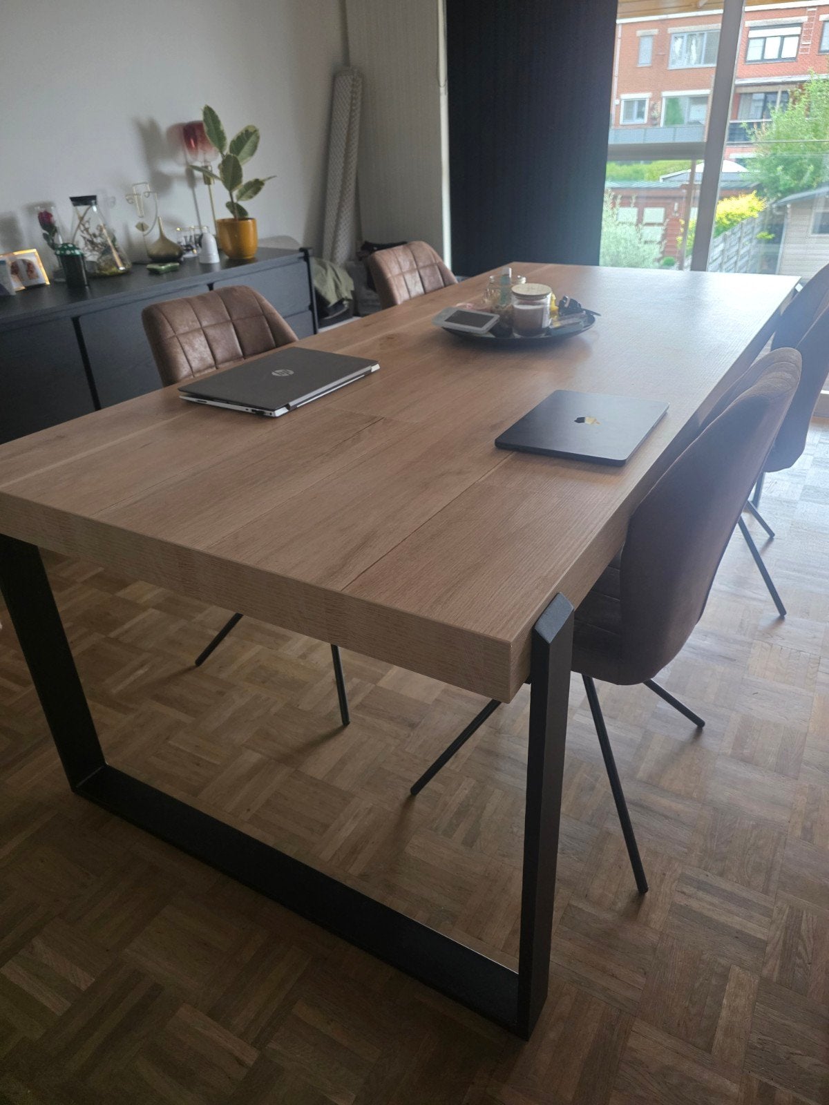 tafel met 5 stoelen te koop !, Immo, Appartements & Studios à louer