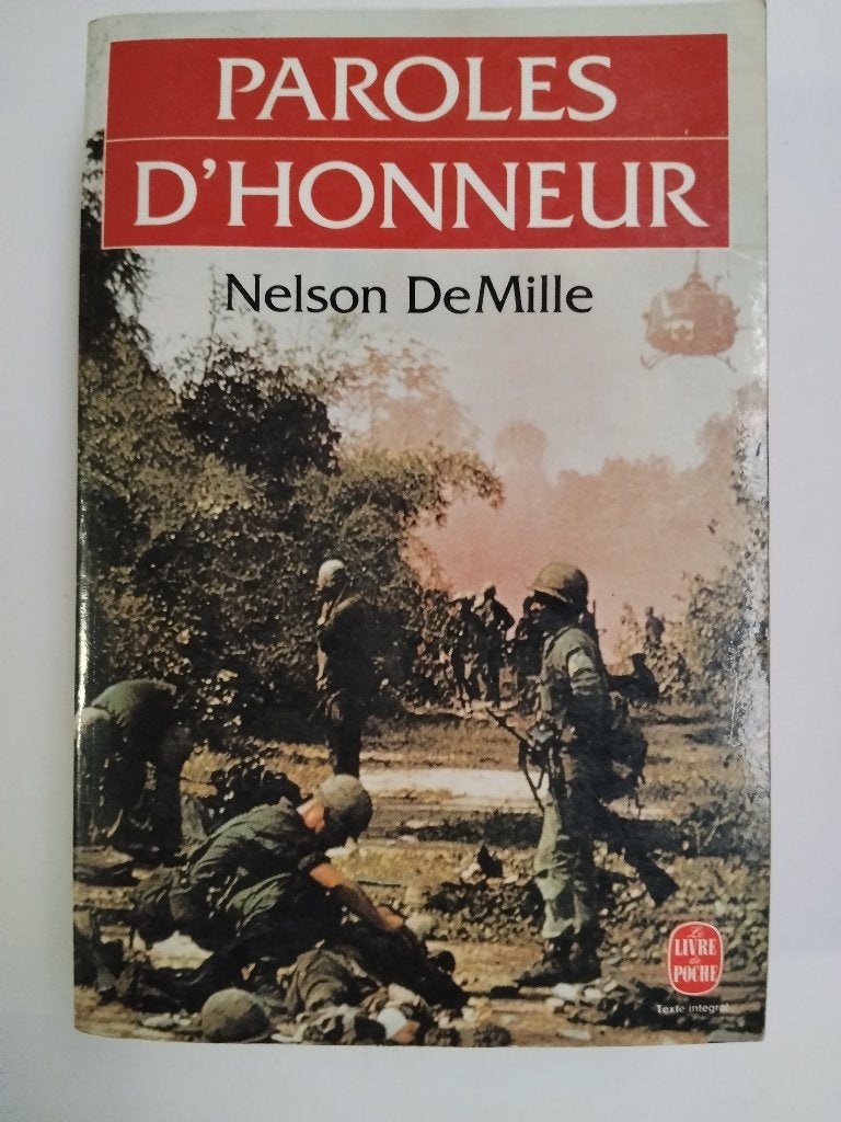 Paroles d'honneur - Nelson DeMille, Livres, Enlèvement ou Envoi, Utilisé