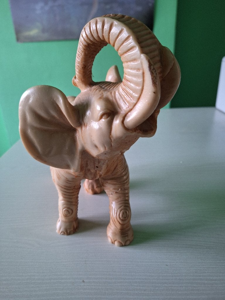 Éléphant en pierre, Collections, Collections Animaux, Enlèvement, Comme neuf, Autres, Statue ou Figurine