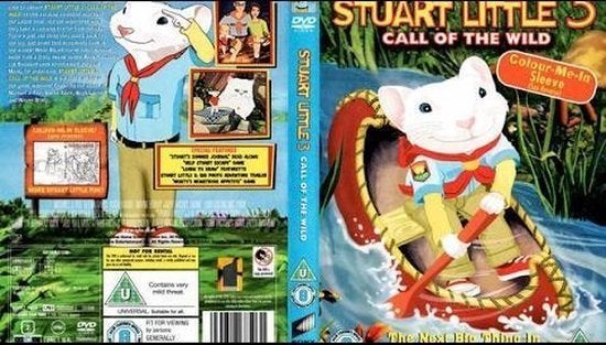 Dvd - Stuart Little 3 - Call of the wild, Cd's en Dvd's, Dvd's | Kinderen en Jeugd, Ophalen of Verzenden, Familie