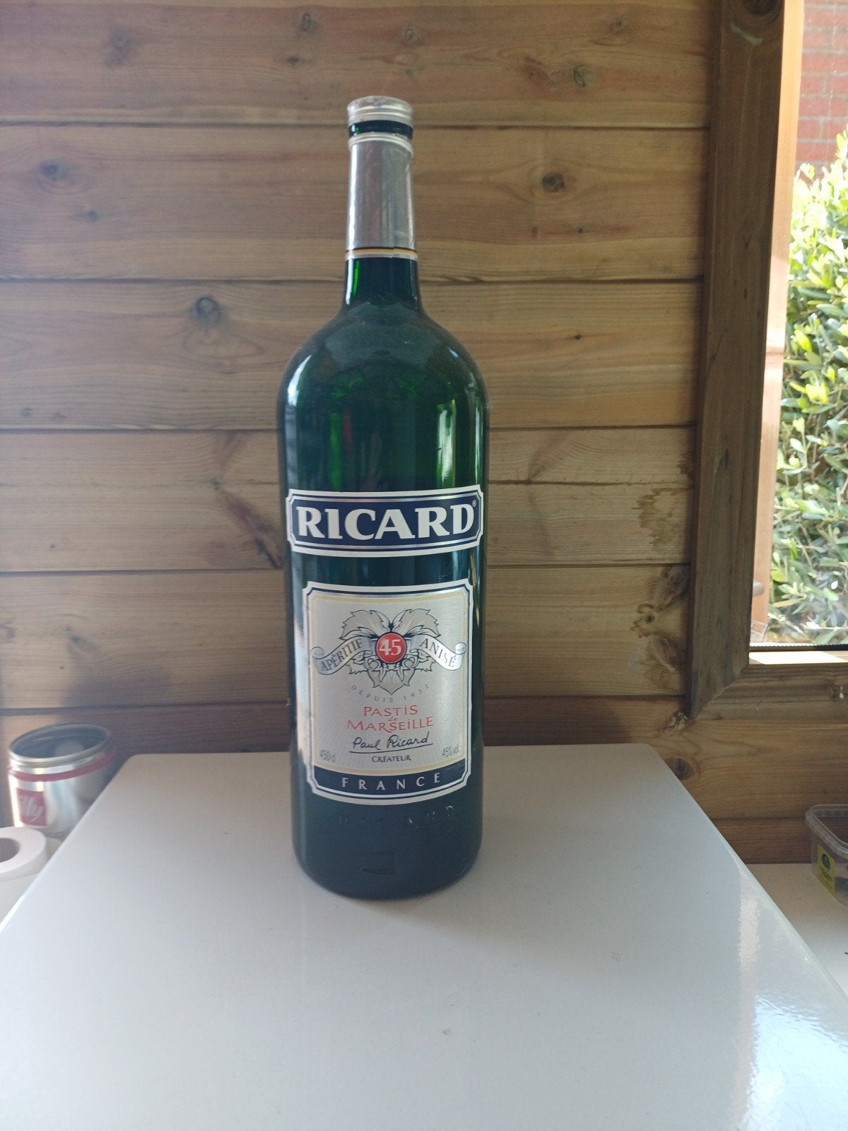 Decoratieve flessen RICARD, Ophalen