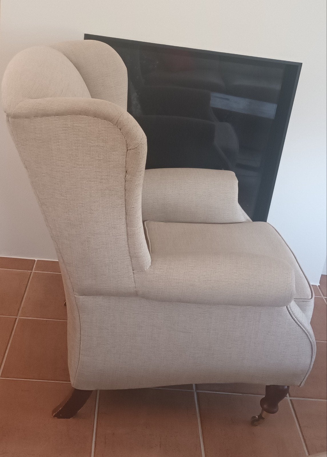 Fauteuil in Engelse stijl., Huis en Inrichting, Ophalen