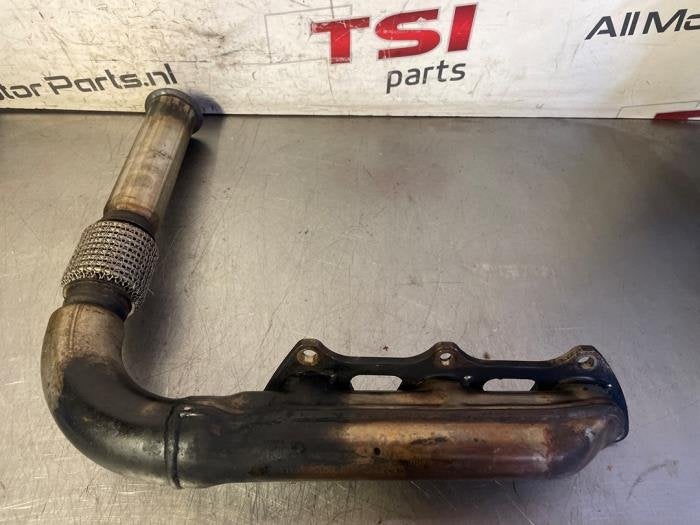 Uitlaatspruitstuk van een Audi A6, Gebruikt, -, -, -
