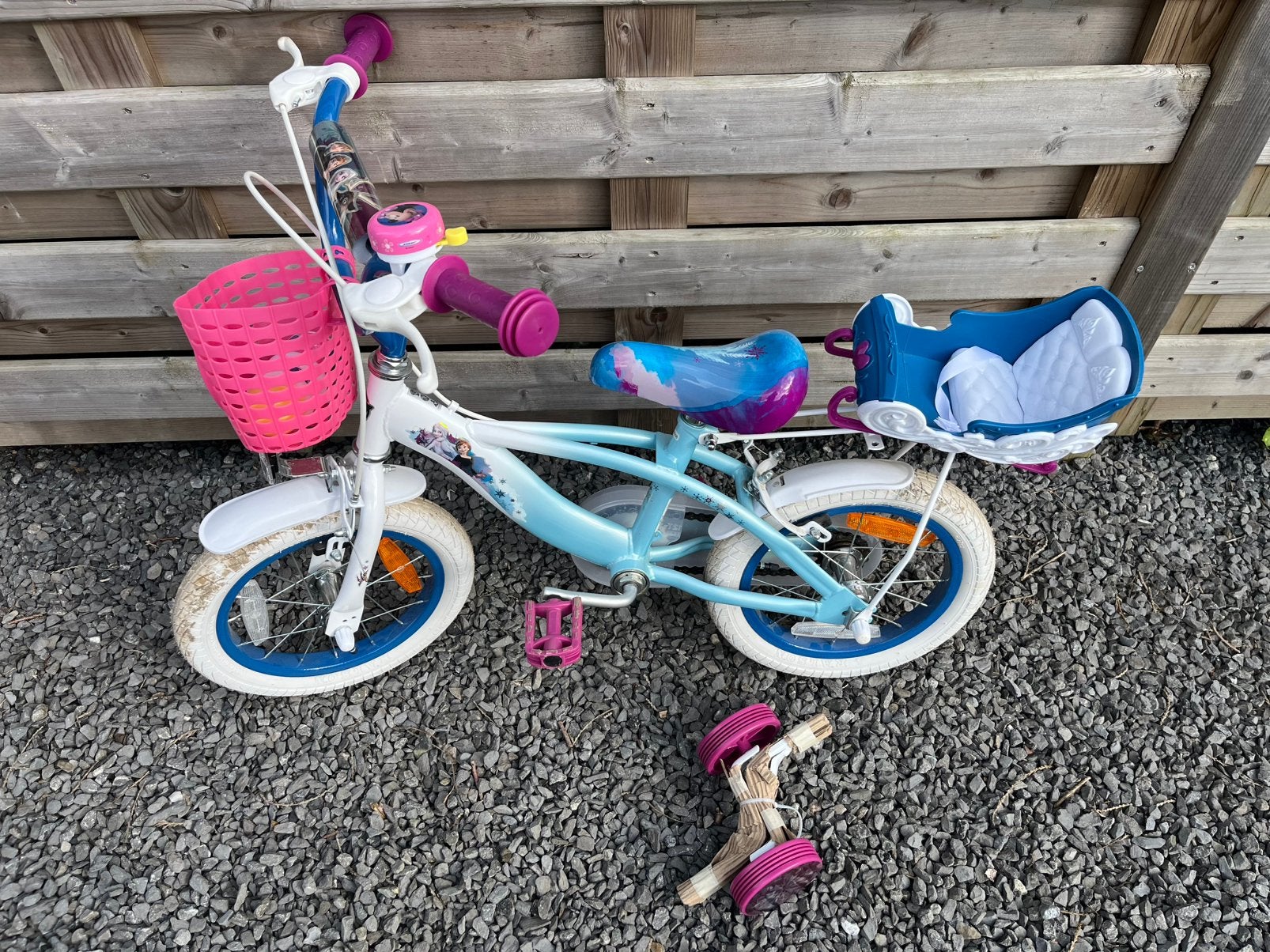 Velo la reine des neiges, Vélos & Vélomoteurs, Vélos | Vélos pour enfant, Enlèvement, Utilisé