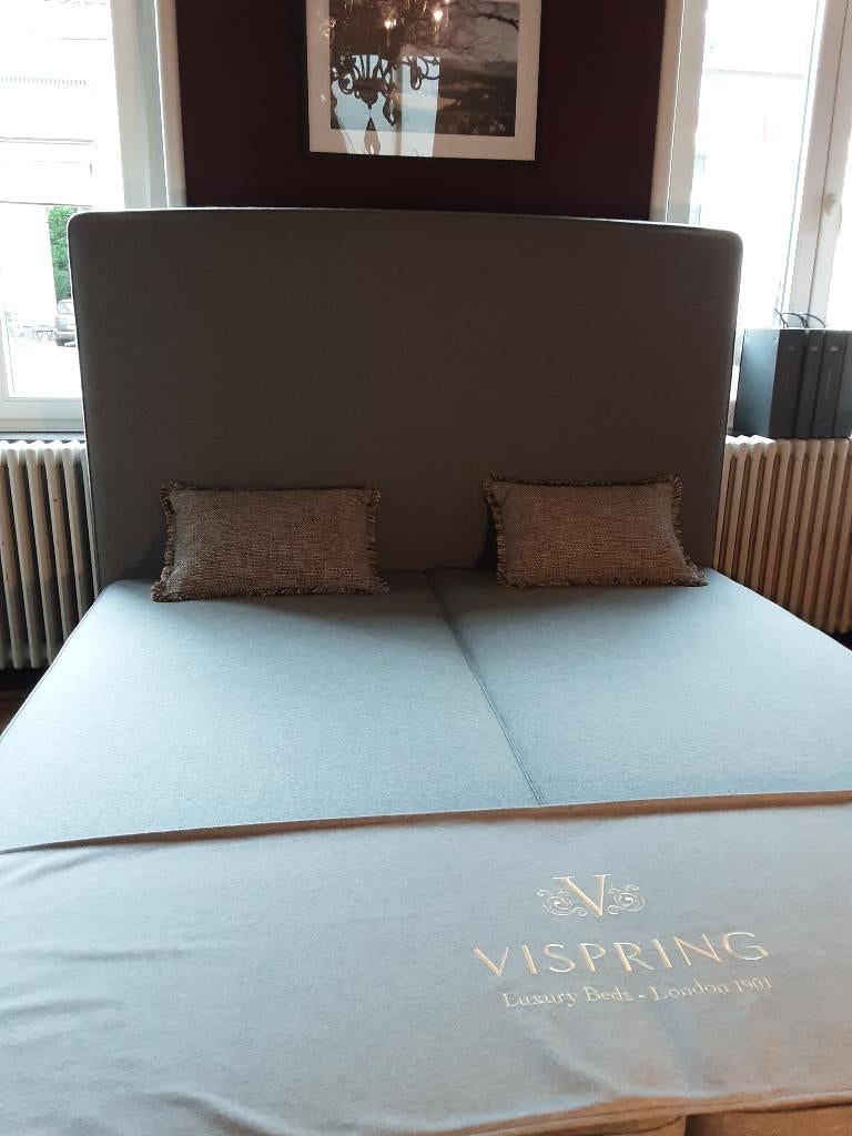 lits, Neuf, Gris, Tissu, Enlèvement
