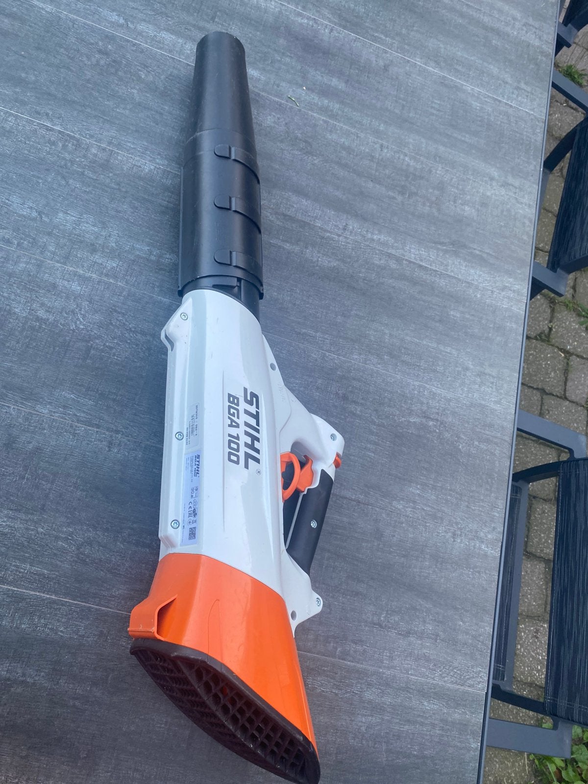 Bladblazer sthil, Tuin en Terras, Bladblazers, Ophalen, Zo goed als nieuw, Accu