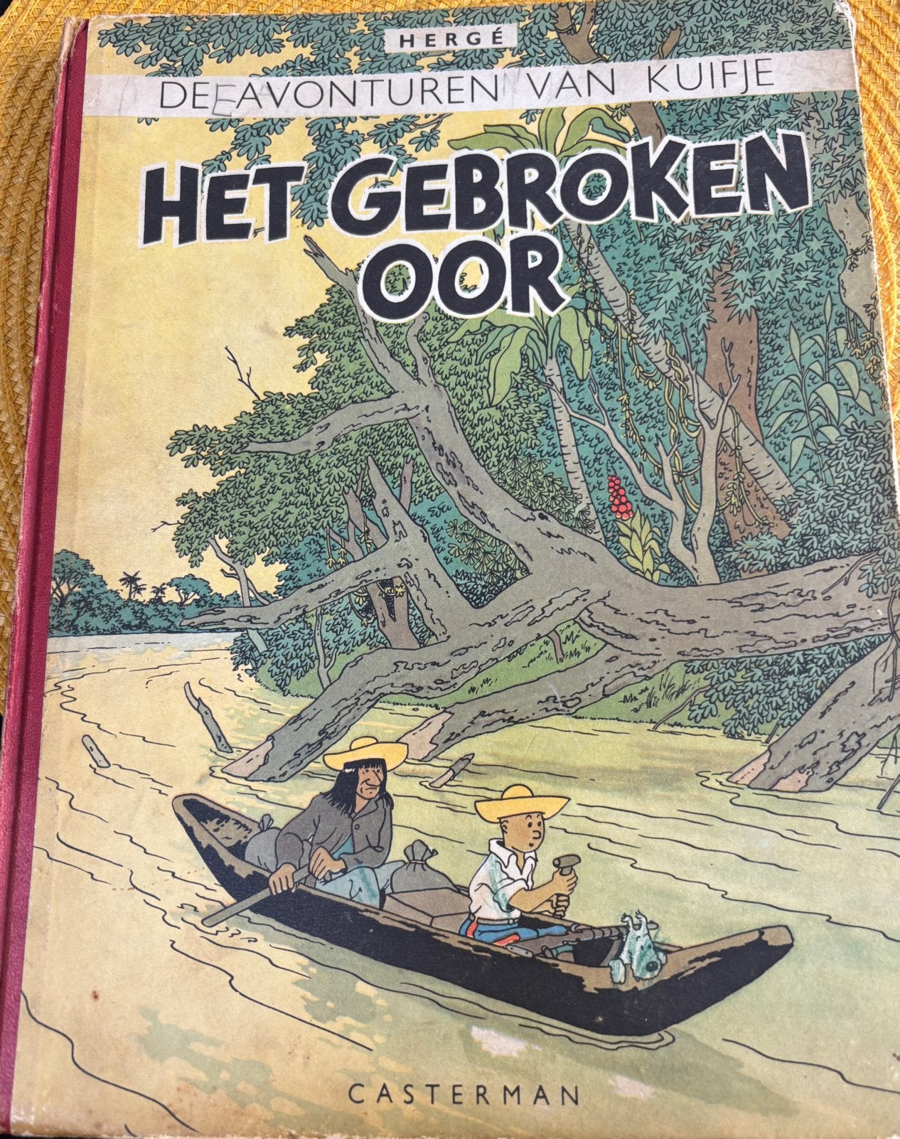 Strip Het gebroken oor, Boeken, Eén stripboek, Ophalen, Gelezen