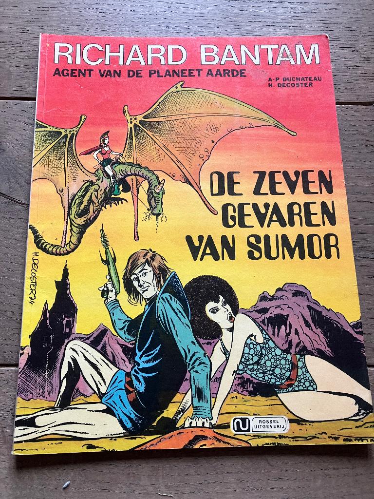 Richard Bantam - 1 - De zeven gevaren van Sumor, Une BD, Enlèvement ou Envoi, Utilisé