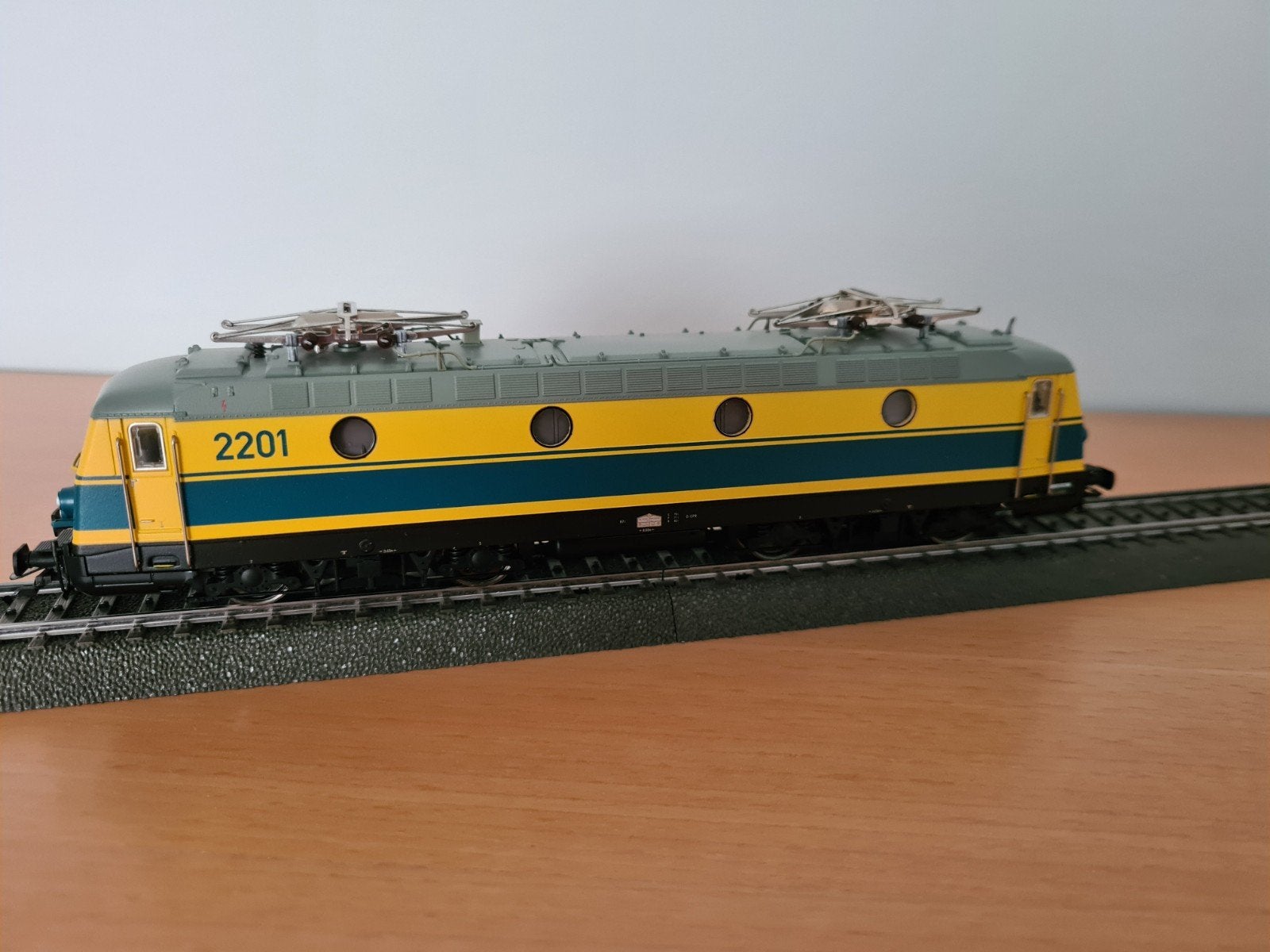 Locomotive numérique Märklin 37232 NMBS SNCB 2201, Enlèvement ou Envoi, Courant alternatif, Utilisé, Locomotive