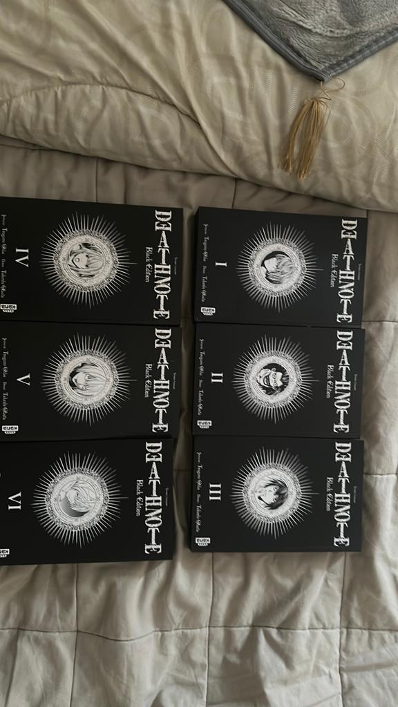 Death Note Black Edition Tome 1 à 6 – Collection complète, Ophalen, Zo goed als nieuw