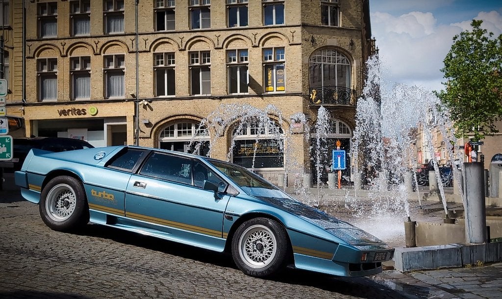1984 LOTUS Esprit Turbo MK1 S3 2.2L RHD / papiers français, Auto's, Achterwielaandrijving, Blauw, Leder, Handgeschakeld
