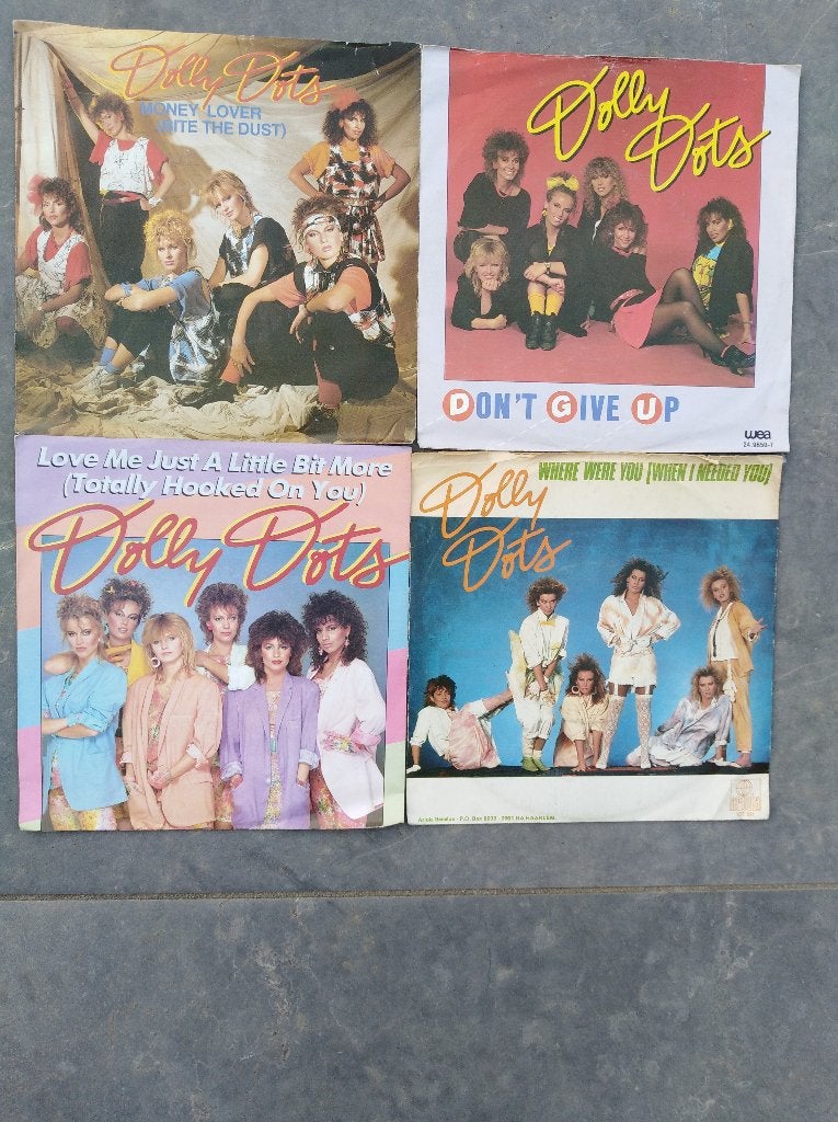 DOLLY DOTS - PAKKET!, 7 inch, Zo goed als nieuw, Pop, Fotohoes