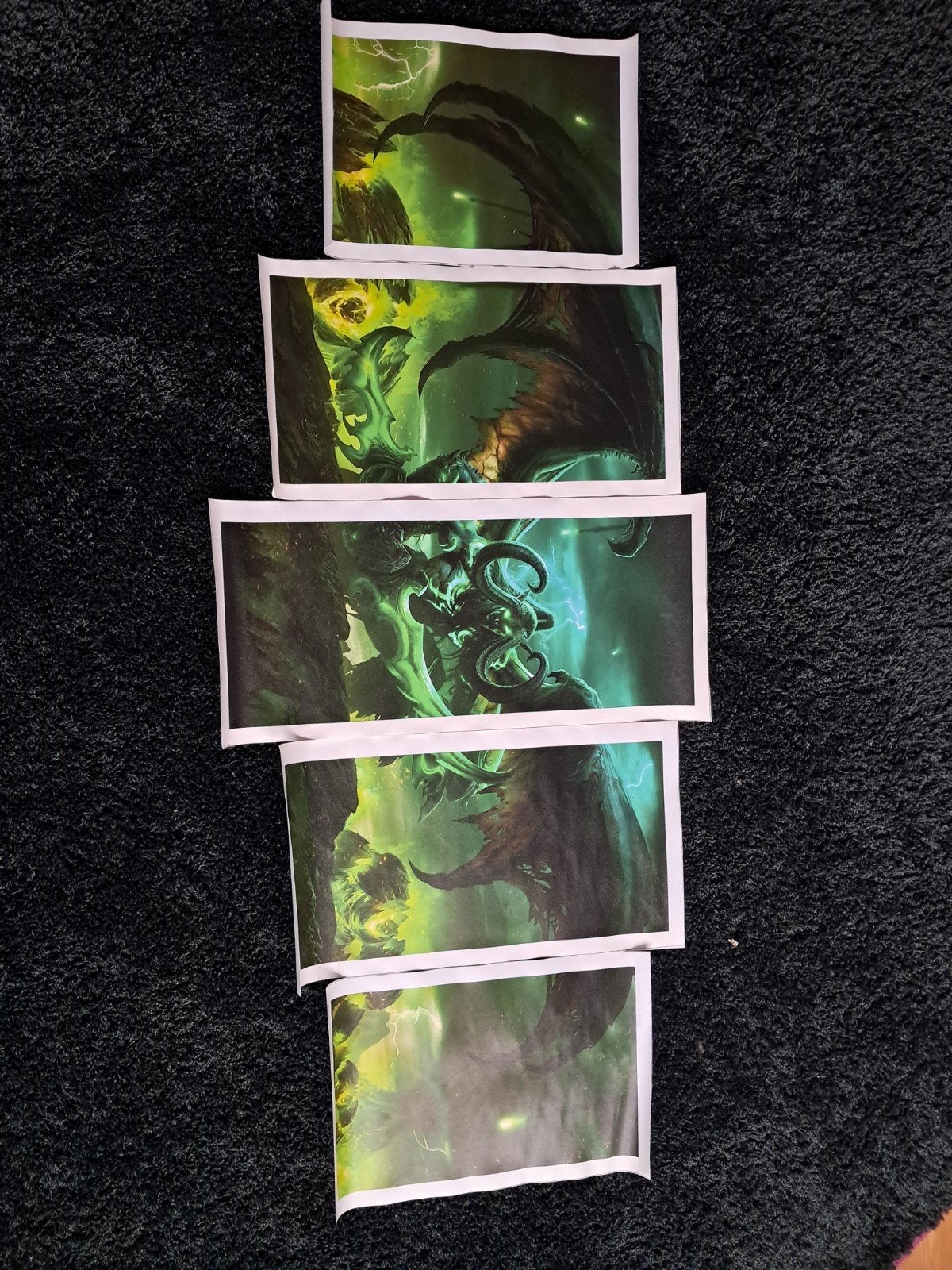 5-luik Illidan Stormrage, Maison & Meubles, Accessoires pour la Maison | Décorations murale, Neuf, Enlèvement ou Envoi, Plastique