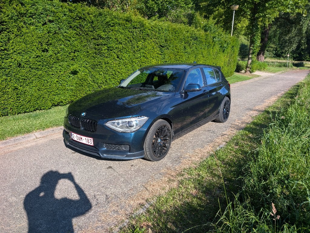 BMW 114i (220 pk), Auto's, BMW, Particulier, 1 Reeks, Android Auto, Apple Carplay, Cruise Control, LED verlichting, Lichtmetalen velgen