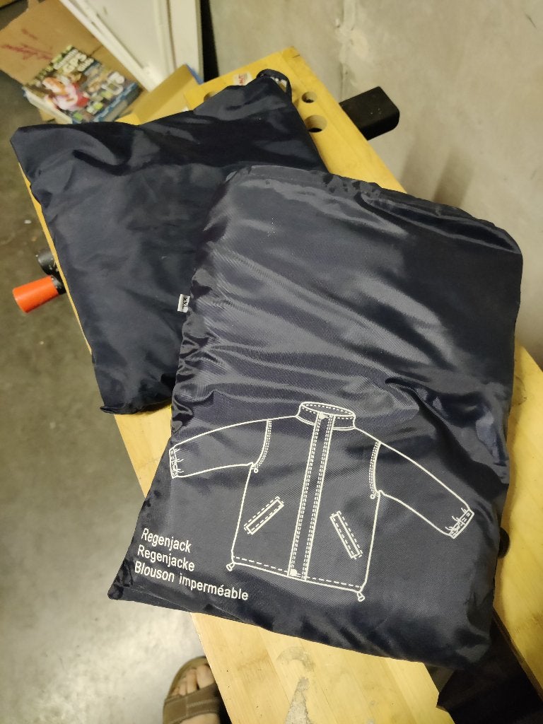 regenkleding, jas en broek, XXL, Fietsen en Brommers, Ophalen, XXL, Dames, Zo goed als nieuw