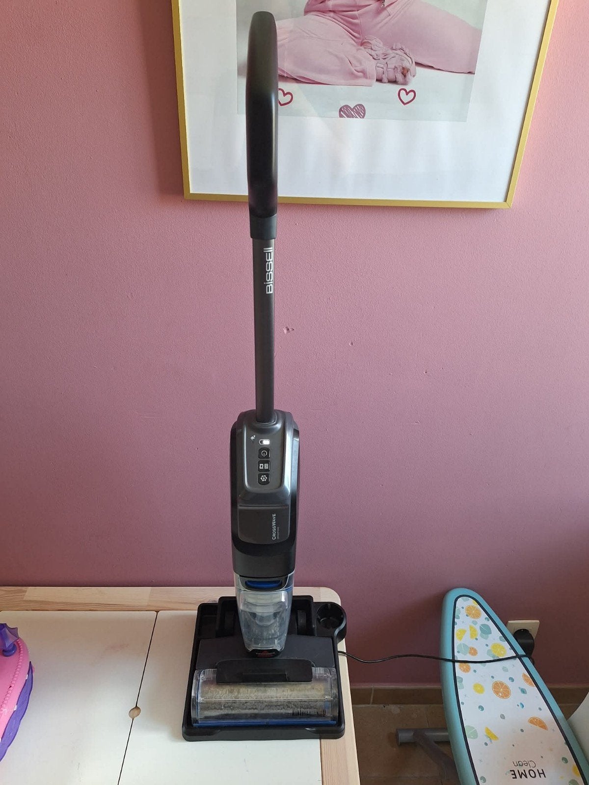 Bissell crosswave dweilstofzuiger, Electroménager, Aspirateurs, Réservoir, Autres marques, Comme neuf, Enlèvement