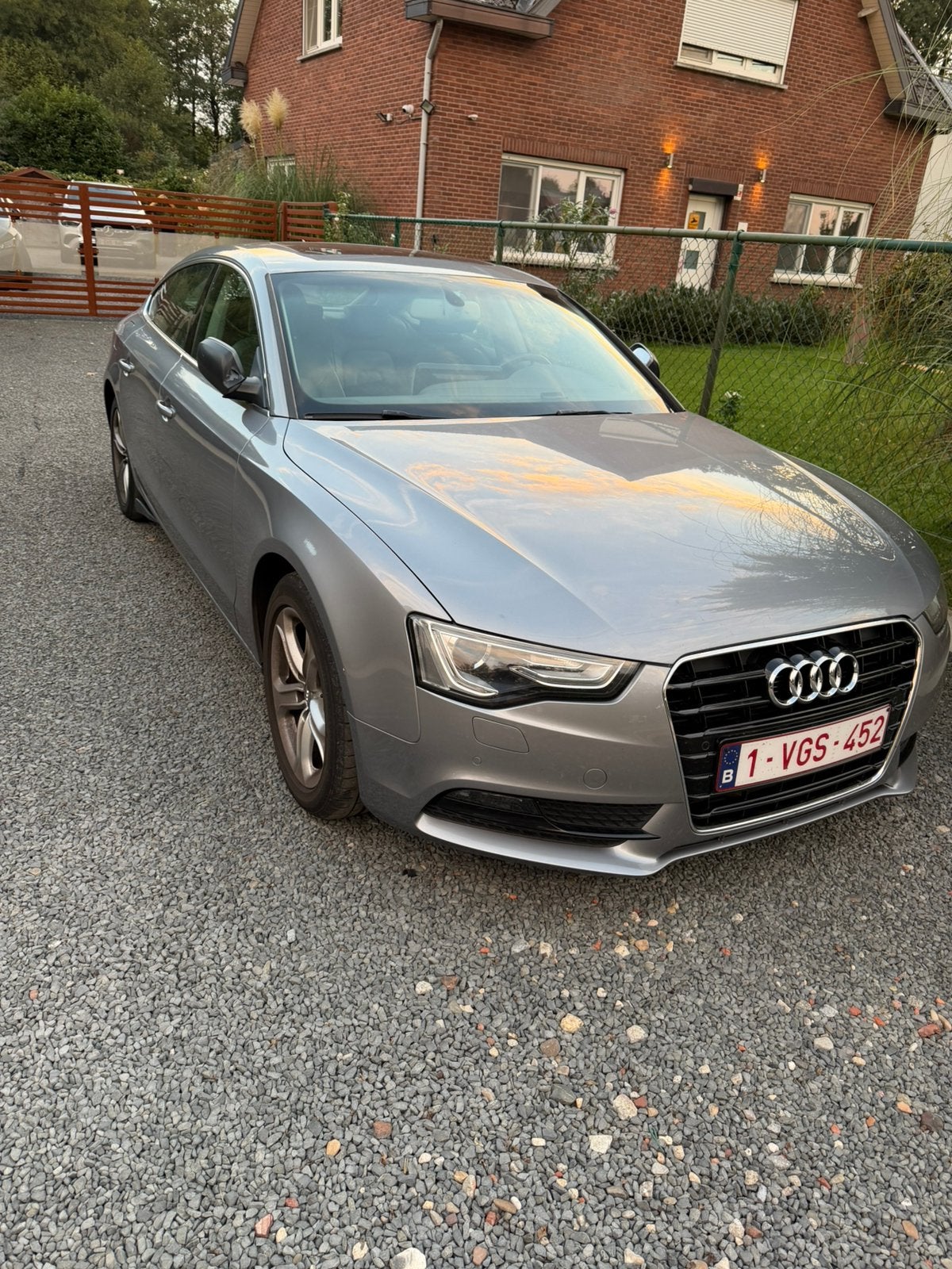 Audi a5 sportback 1.8tfsi, Autos, Cuir, Argent ou Gris, Achat, Euro 6