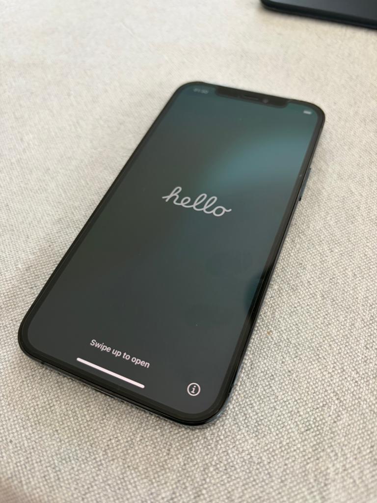 Apple iPhone 12 pro, 128 GB, pacific blue, Ophalen, Zo goed als nieuw
