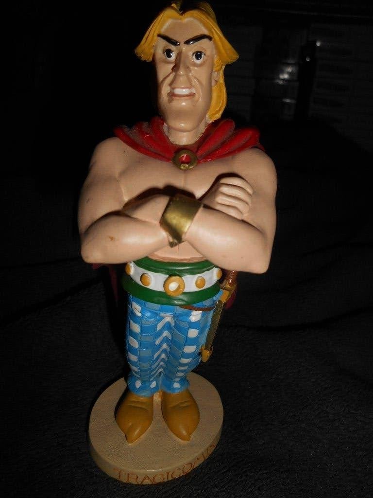Plastoy en résine Tragicomix +-16cm, Ophalen of Verzenden