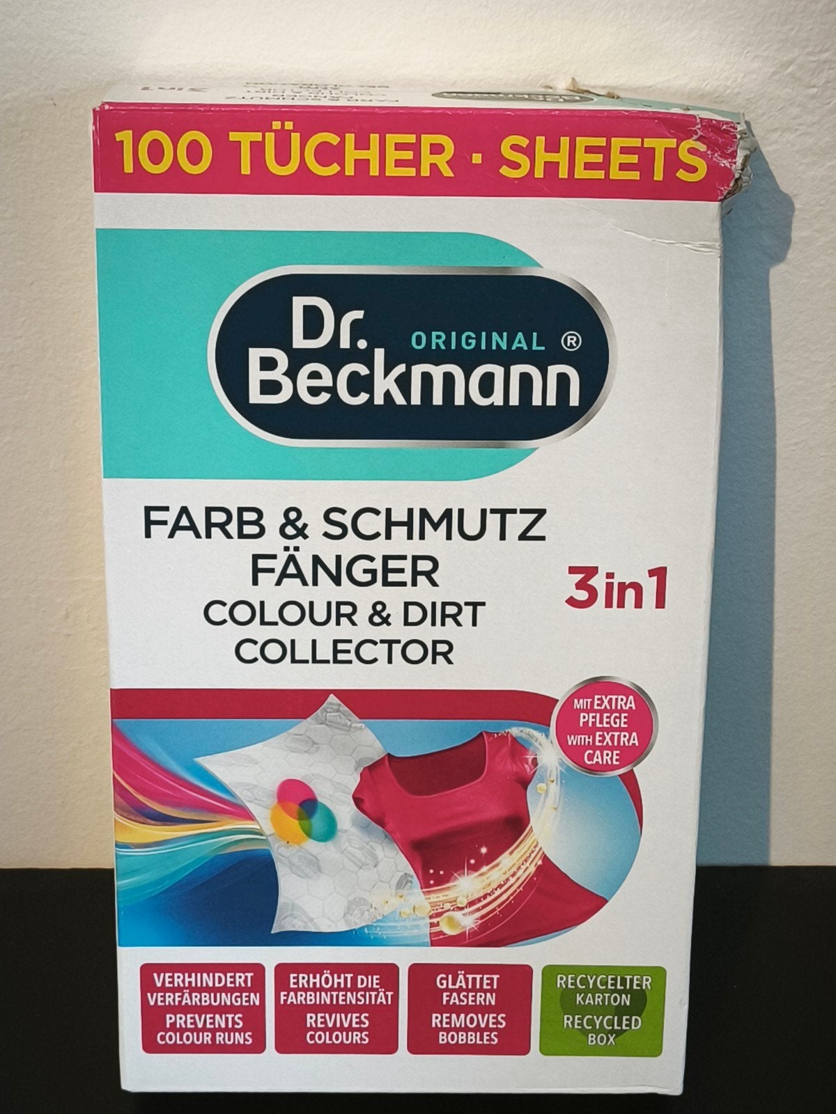 Lingettes anti-decoloration, Enlèvement ou Envoi