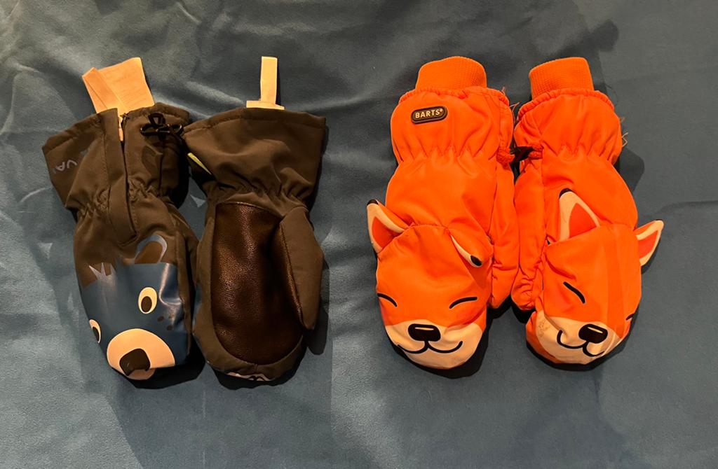 Skihandschoenen kinderen vanaf 3 jaar Barts en Vaude, Kinderen en Baby's, Ophalen, Jongen of Meisje, Zo goed als nieuw, 104 of kleiner