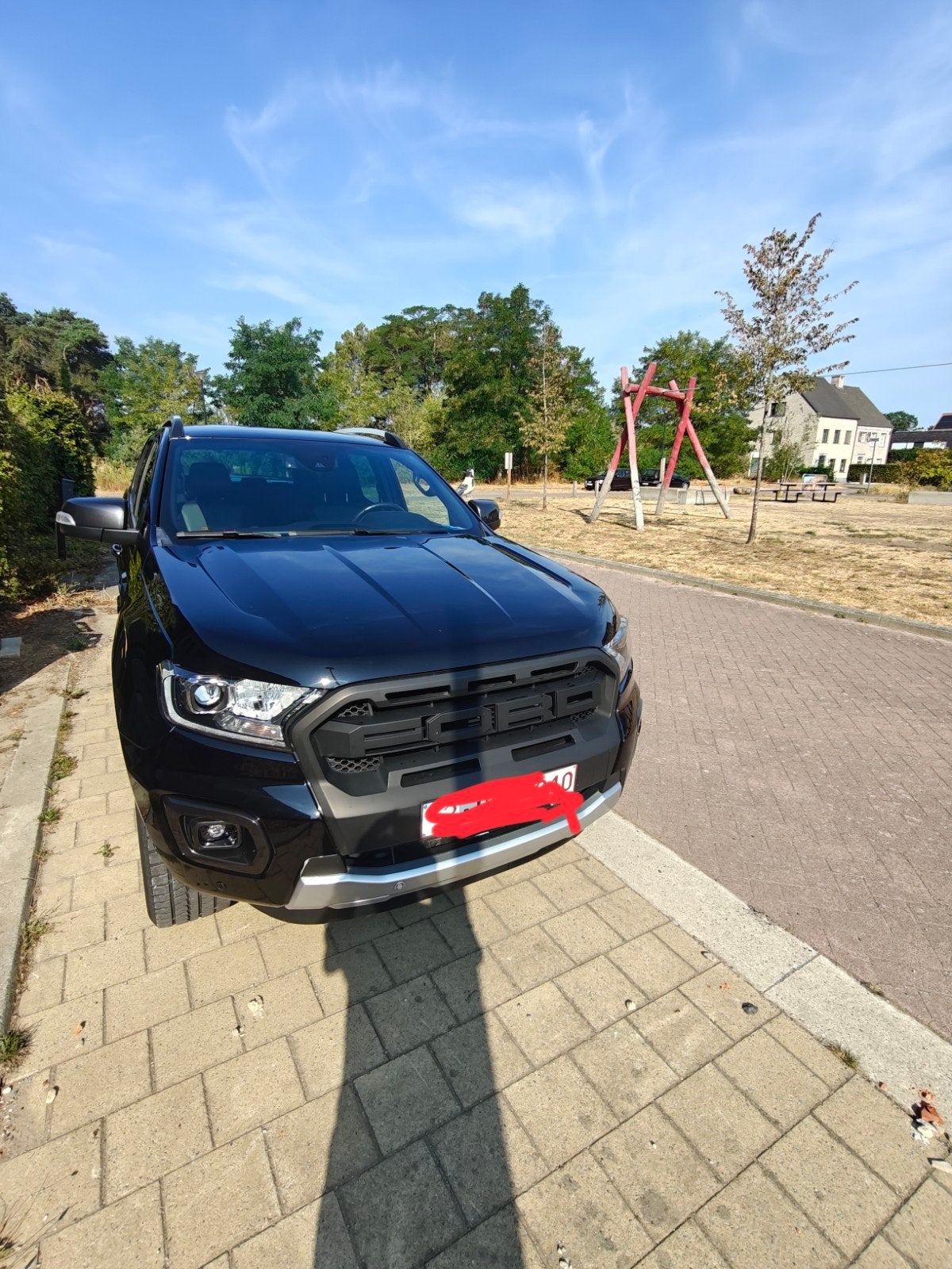 ford ranger 2.0 bi turbo 2023, Autos, Ford, Euro 6, Entretenue par le concessionnaire, Noir, 5 portes