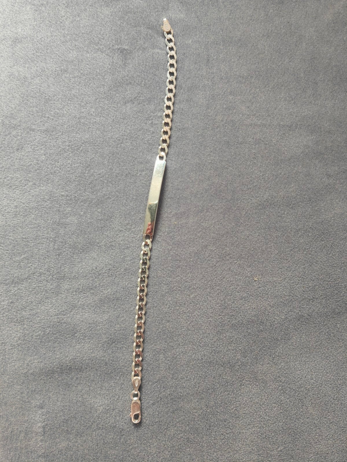 Bracelet en argent massif 925, Bijoux, Sacs & Beauté, Enlèvement, Neuf, Argent