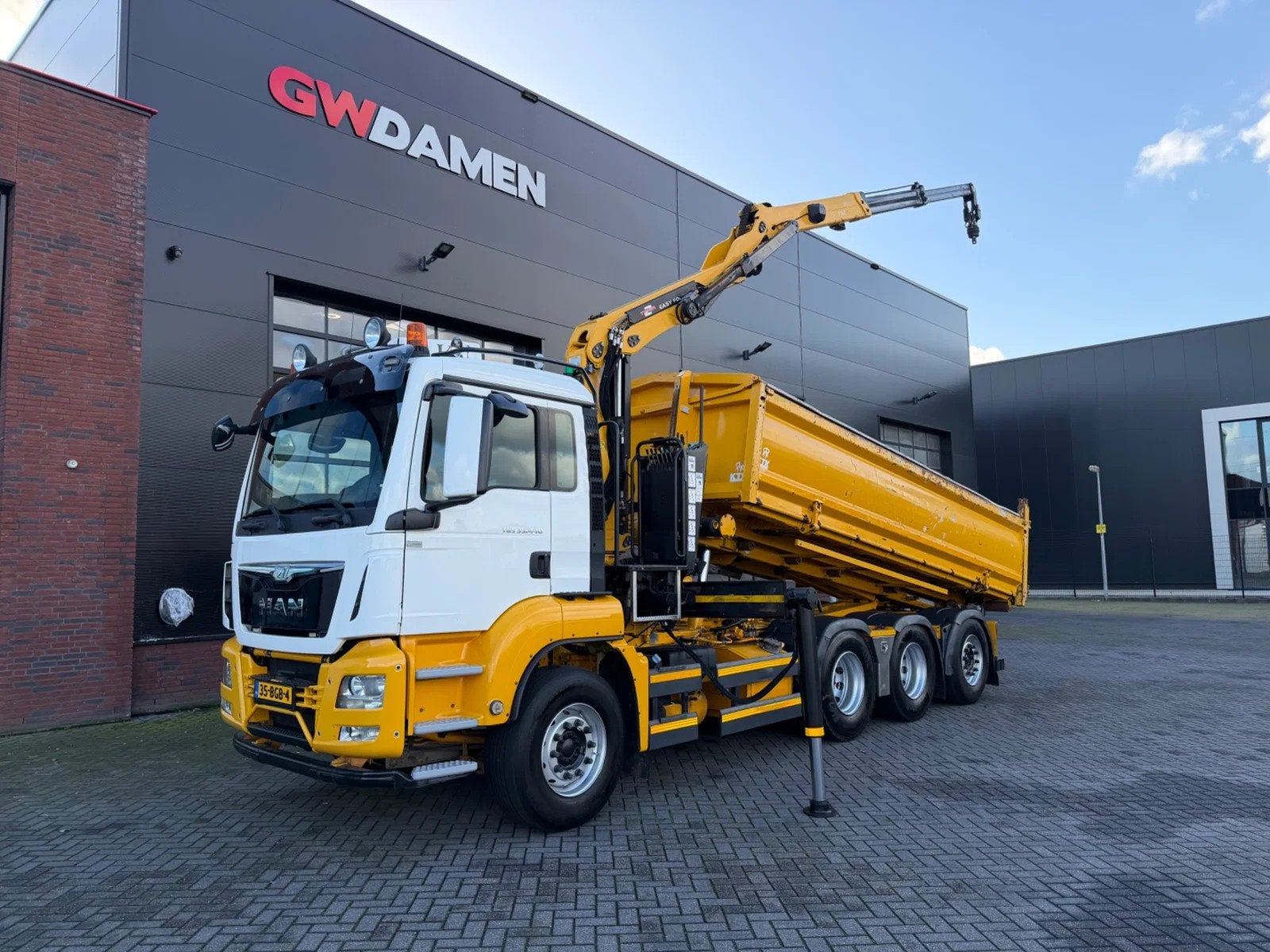 MAN TGS 35.440 8x4 Kabelsysteem/Z kraan Euro 6, 324 kW, Achat, Euro 6, 2 places