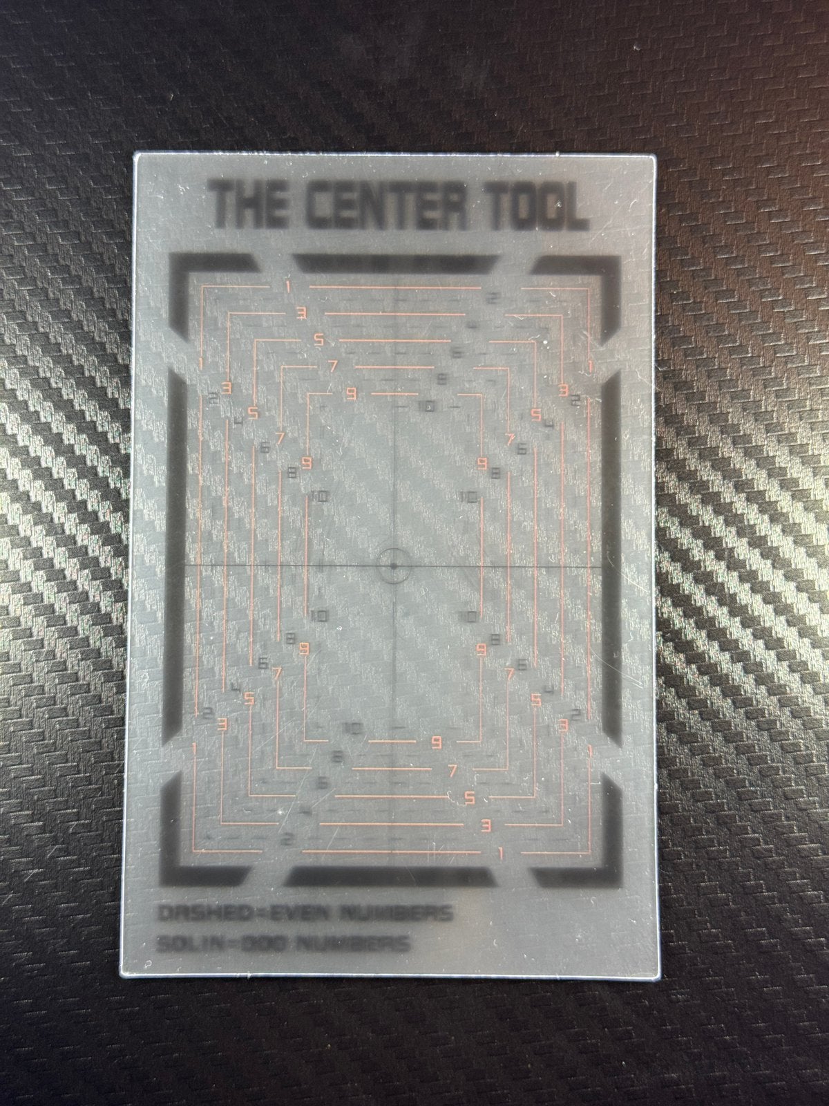 The Center Tool - TCG - Couche de protection en aluminium, Envoi, Comme neuf, Cartes en vrac, Foil