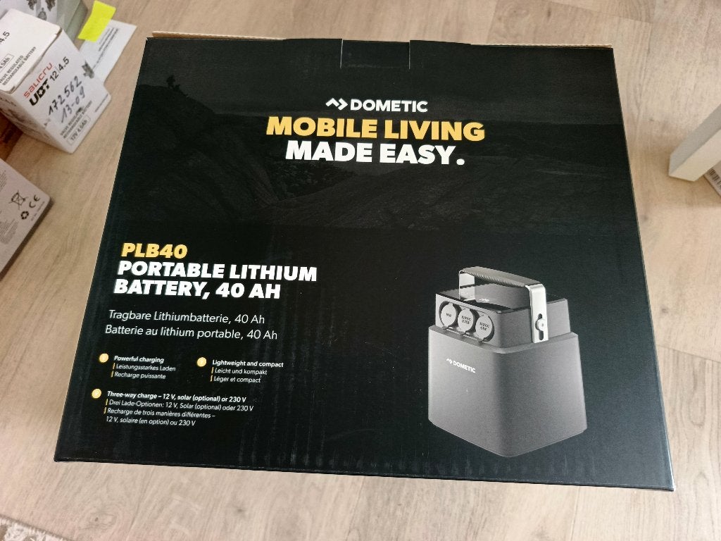 Batterie portable lithium Dometic – 512Wh – LiFePO4, Enlèvement