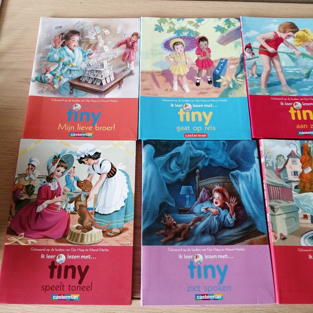 8 leesboekjes Tiny, Boeken, Kinderboeken | Jeugd | onder 10 jaar, Ophalen of Verzenden, Gelezen