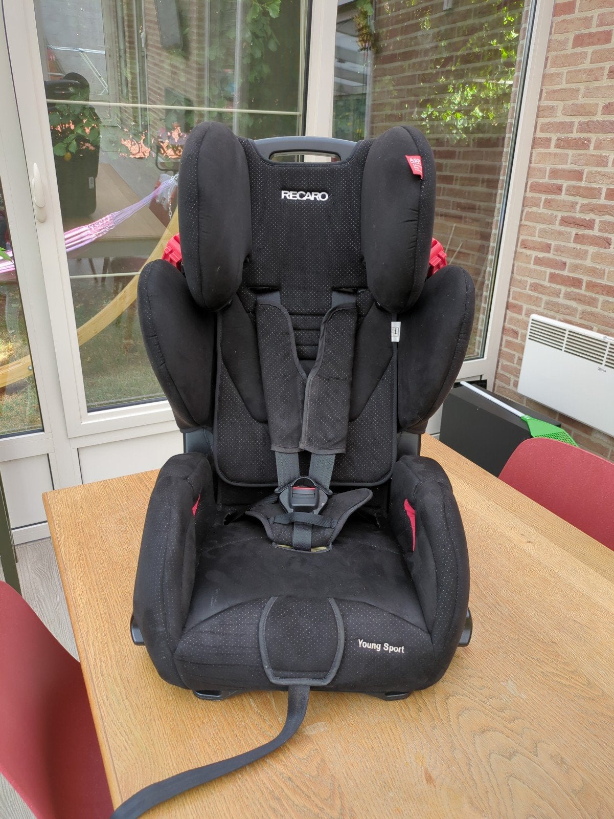 Recaro autostoel - prima staat, Autogordel, 15 t/m 36 kg, Zijbescherming, Zo goed als nieuw