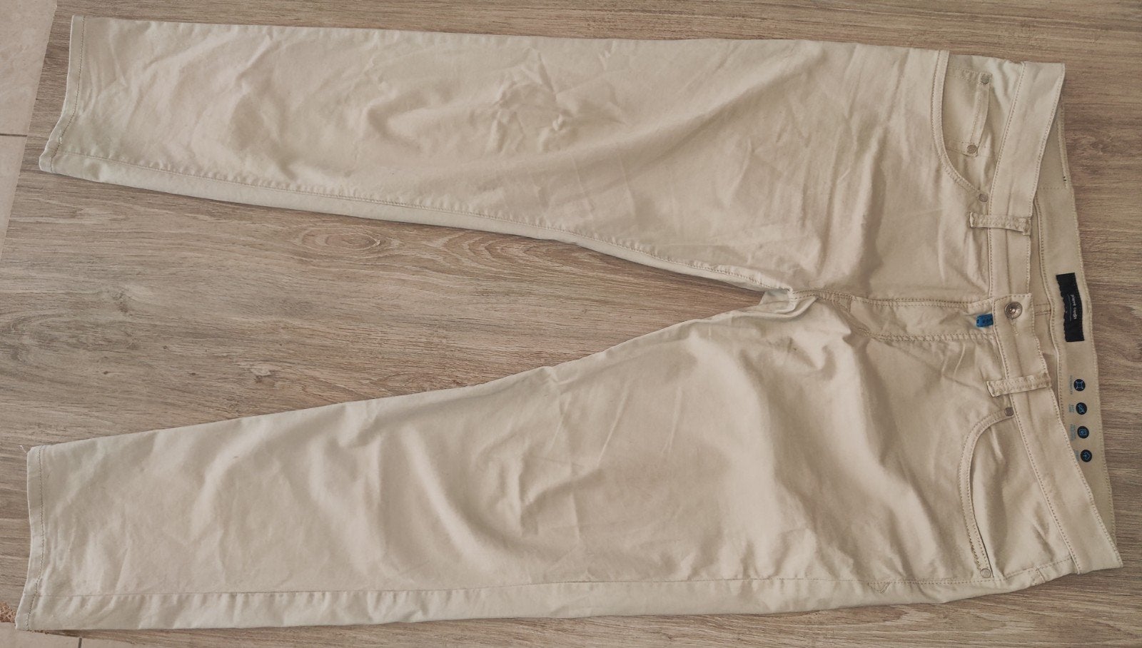 Pierre Cardin Antibes herenbroek – beige – W40/L32, Ophalen, Beige