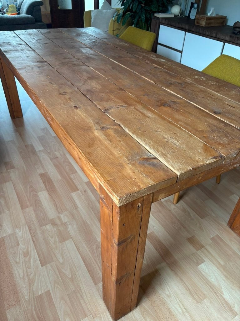 Table en bois, Enlèvement, Utilisé, 50 à 100 cm, Rectangulaire