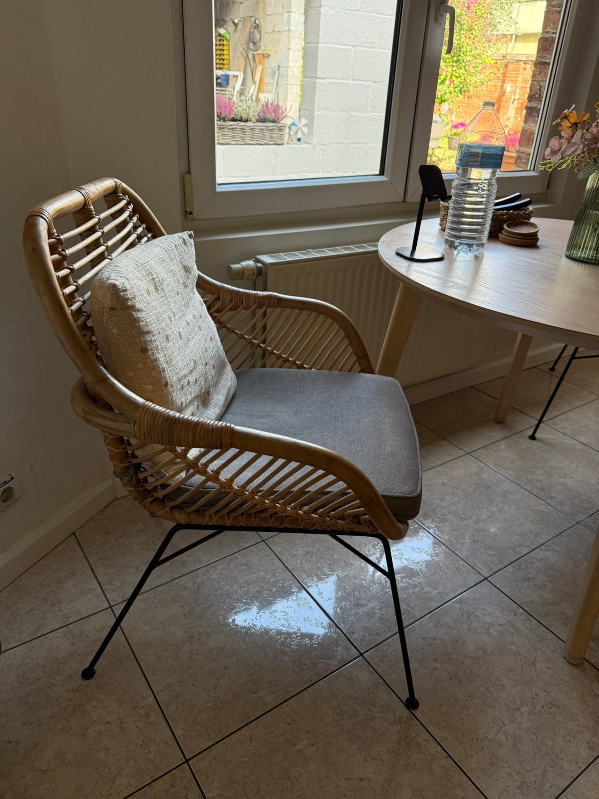 Deux Chaises, Maison & Meubles, Enlèvement, Comme neuf, Métal, Deux