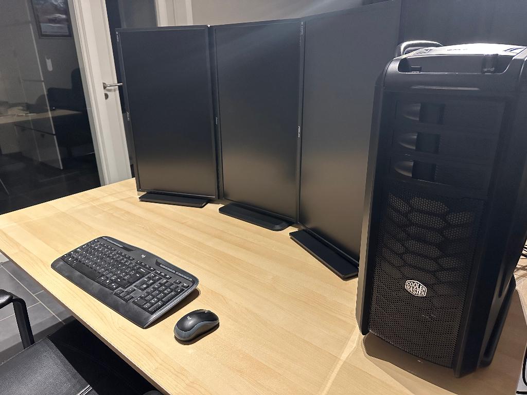 Complete workstation / multitasking setup – Intel i9 – 64GB, Computers en Software, Desktop Pc's, 64 GB of meer, Intel Core i9